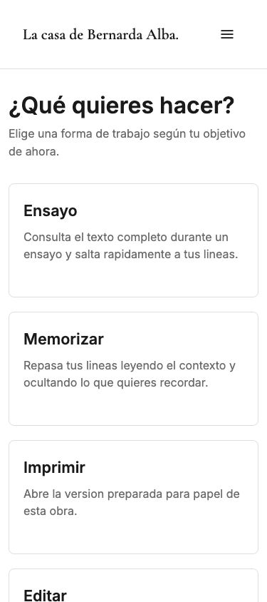 Selector de modos de trabajo de una obra